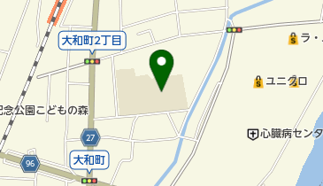岡山市立御野小学校の地図画像