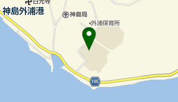 笠岡市立神島外小学校の地図画像