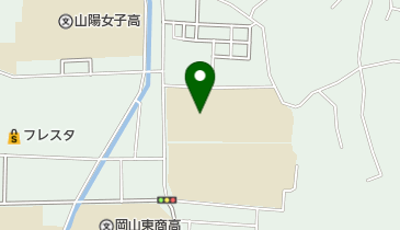 国立岡山大学附属小学校の地図画像