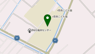 浅口市立寄島学園の地図画像