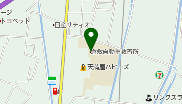 倉敷自動車教習所の地図画像