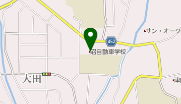 沼自動車学校の地図画像
