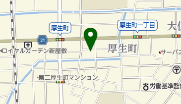 専門学校岡山ファッションスクールの地図画像