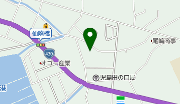 岡山服飾ビジネス専門学校の地図画像