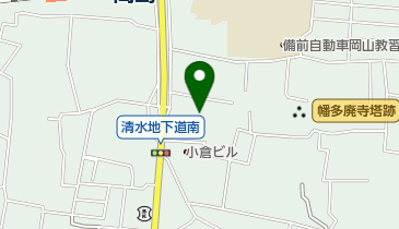 旭川こども園の地図画像