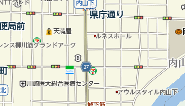 倉敷市老松保育園の地図画像
