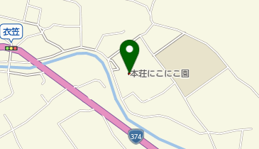 和気町立本荘にこにこ園の地図画像