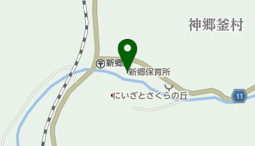 新郷保育所の地図画像