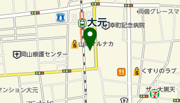 大元ちどり保育園の地図画像