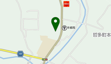 新見市立哲多認定こども園の地図画像