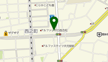 東進衛星予備校岡山大元校の地図画像