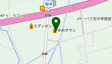 ゆめタウン倉敷の地図画像