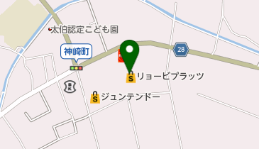 リョービプラッツ山南店の地図画像