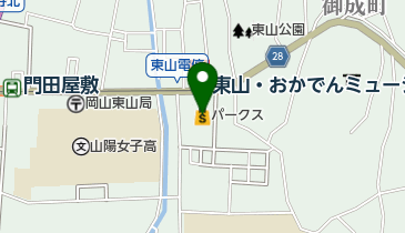 パークス東山店の地図画像