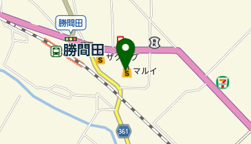 マルイ勝央店の地図画像