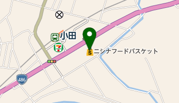 ニシナフードバスケット矢掛小田店の地図画像