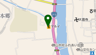 マルイ勝山店の地図画像