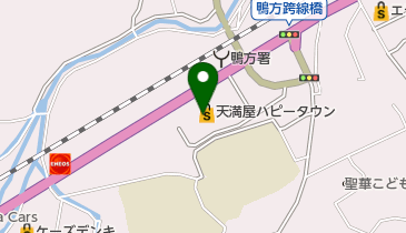 天満屋ハピータウン鴨方店の地図画像