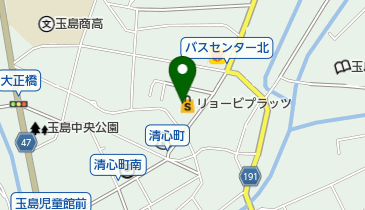 リョービプラッツ玉島店の地図画像