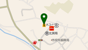 Aコープ北房店の地図画像