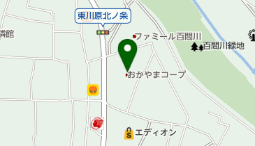 コープ東川原の地図画像