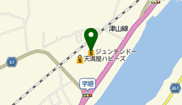 ホームセンタージュンテンドー御津店の地図画像