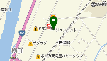 ホームセンタージュンテンドー高梁店の地図画像