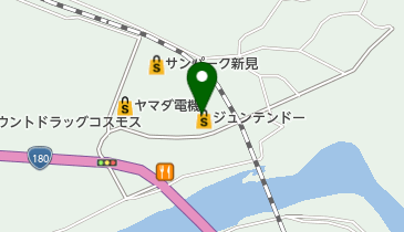 ホームセンタージュンテンドー新見店の地図画像