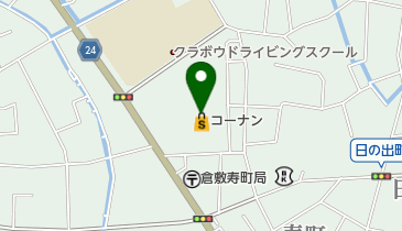 ホームセンターコーナン倉敷北浜店の地図画像