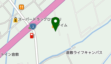 ホームセンタータイム玉島店の地図画像