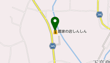 農家の店しんしん津山店の地図画像
