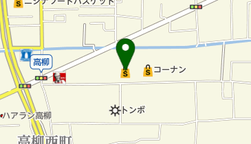 コーナンPRO高柳店の地図画像