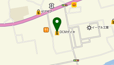 DCM高梁店の地図画像