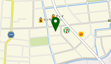 カパス岡山の地図画像