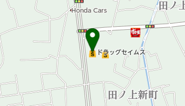 ドラッグセイムス倉敷田ノ上店の地図画像