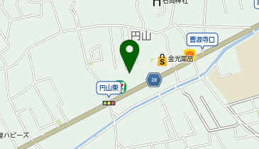 マツモトキヨシ山崎店の地図画像