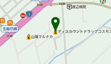 ディスカウントドラッグコスモス玉島爪崎店の地図画像