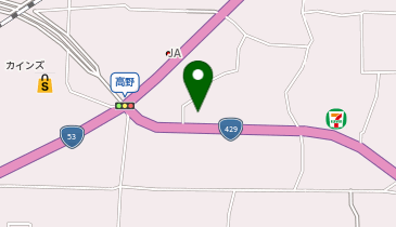 ディスカウントドラッグコスモス津山高野店の地図画像