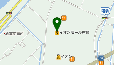 イオンモール倉敷の地図画像