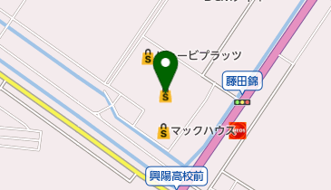 P.モール藤田の地図画像