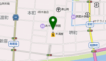 ミキハウス天満屋津山店の地図画像
