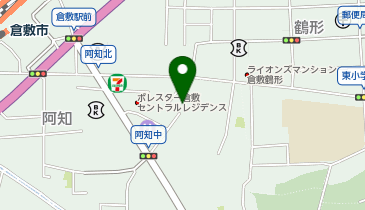 ミキハウスプチバンビーナの地図画像