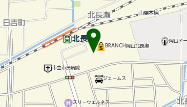 アカチャンホンポブランチ北長瀬店の地図画像