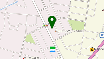 本間ゴルフ岡山店の地図画像