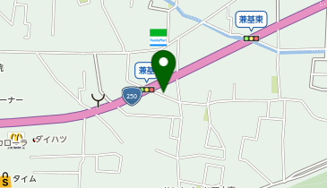 つるやゴルフ東岡山店の地図画像