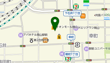 CNS岡山店の地図画像