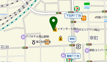 メガスポーツアウトドアステージ岡山店の地図画像