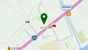 家具のオカノの地図画像