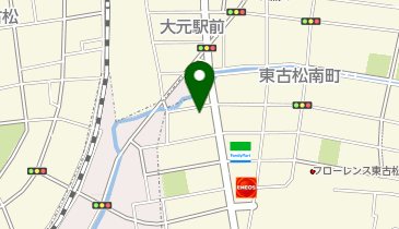 ブックオフ岡山東古松店の地図画像