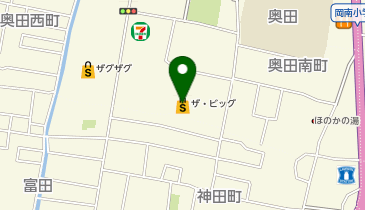 ザ・ビッグ奥田南店の地図画像